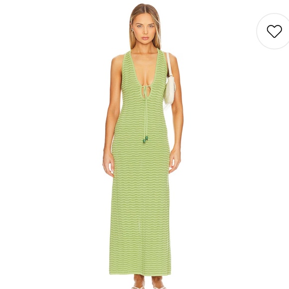 Devon Windsor Jude Dress in Kiwi - Picture 1 of 5